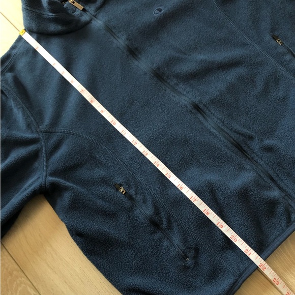 Champion Elite Blue Fleece Jacket - Picture 10 of 11